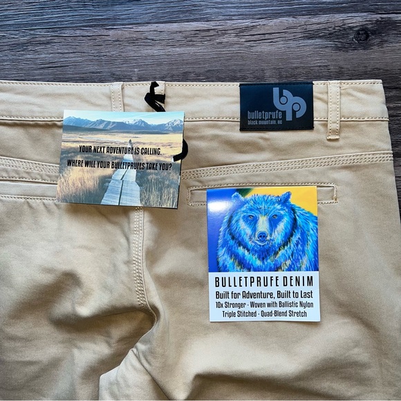 Bulletprufe Denim Adventure Khaki - Picture 3 of 6